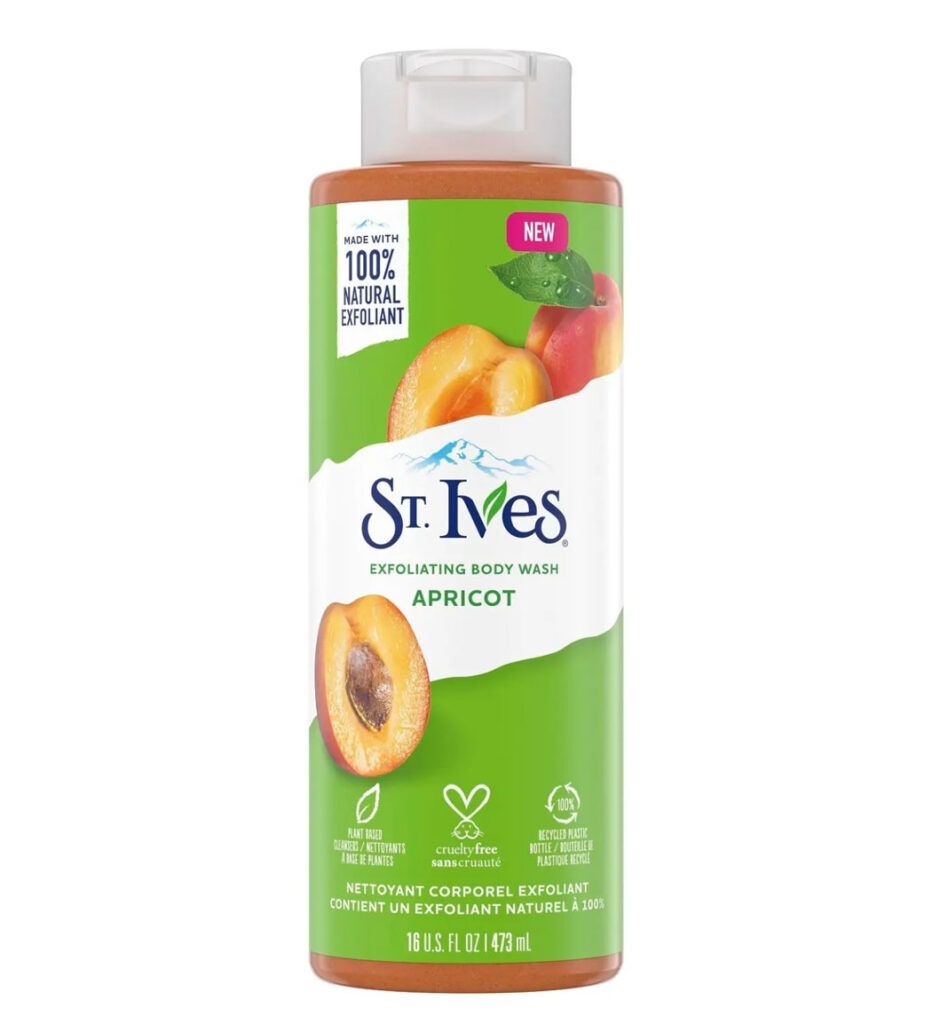 شامپو بدن لایه‌بردار استیوز -با عصاره زردآلو